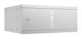 Cabeus WSC-05D-4U55/45m Шкаф телекоммуникационный настенный 19" 4U, серия LIGHT разборный, дверь металл, цвет серый