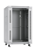 Cabeus SH-05C-18U60/100 Шкаф монтажный телекоммуникационный 19" напольный серый (RAL 7035)