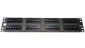 CKC-Line PP-19"-48RJ45-2U-IDC-110 Патч-панель 48xRJ45 неэкранированная, контакты IDC, тип 110