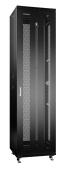 Cabeus ND-05C-47U60/80-BK Шкаф монтажный телекоммуникационный 19" напольный 47U, Цвет черный (RAL 9004)
